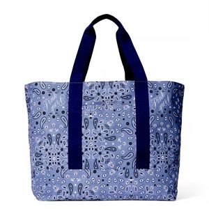 Victoria’s Secret reversible canvas tote NWT